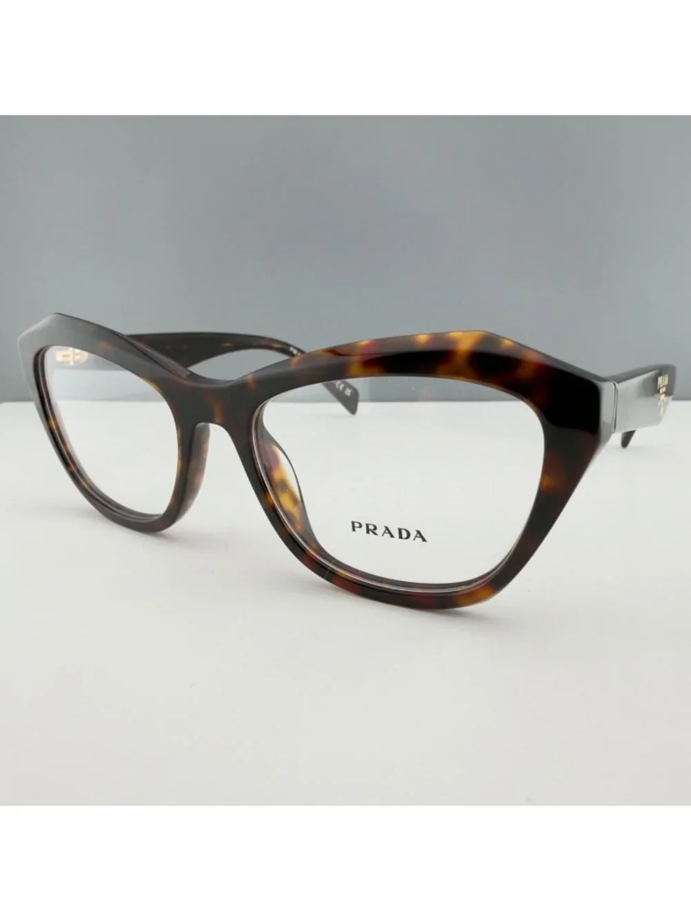 Prada Eyeglasses Frames Only PR A20V 17N-1O1 Caramel Tortoise 54-18-135